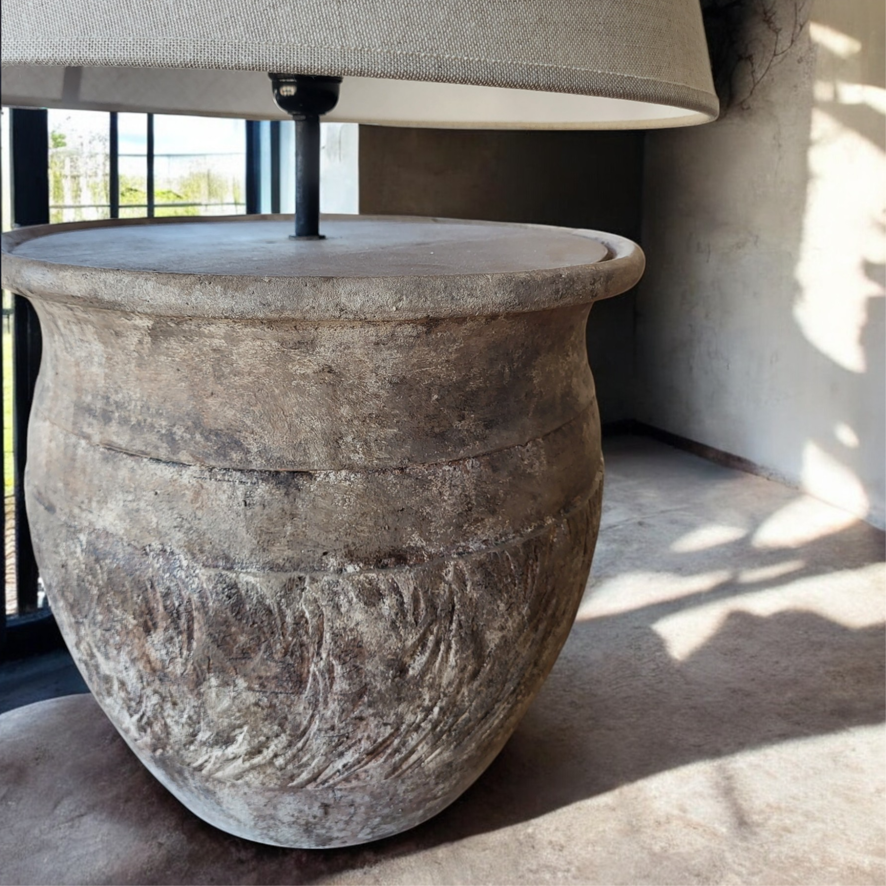 Terracotta no.RRL42 - ceramic table lamp-4