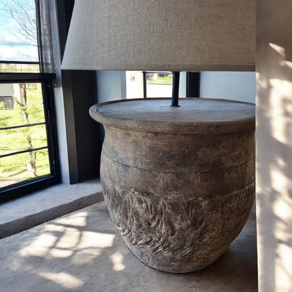 Terracotta no.RRL42 - ceramic table lamp-10