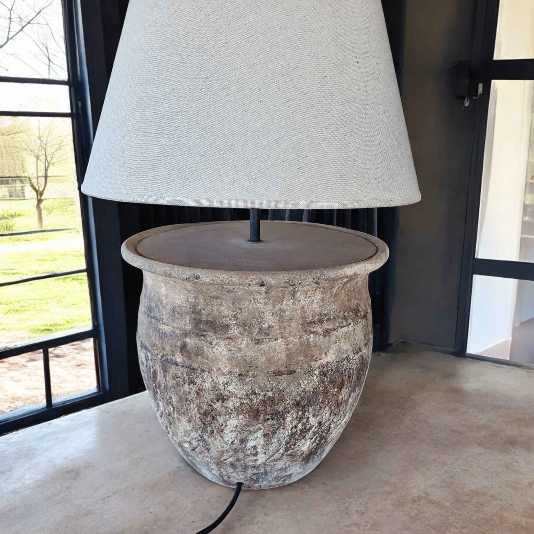 Terracotta no.RRL42 - ceramic table lamp-6